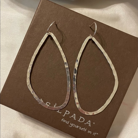 Silpada Sterling Silver ‘TAKE SHAPE’ Dangle Earrings W2454 - Picture 3 of 14